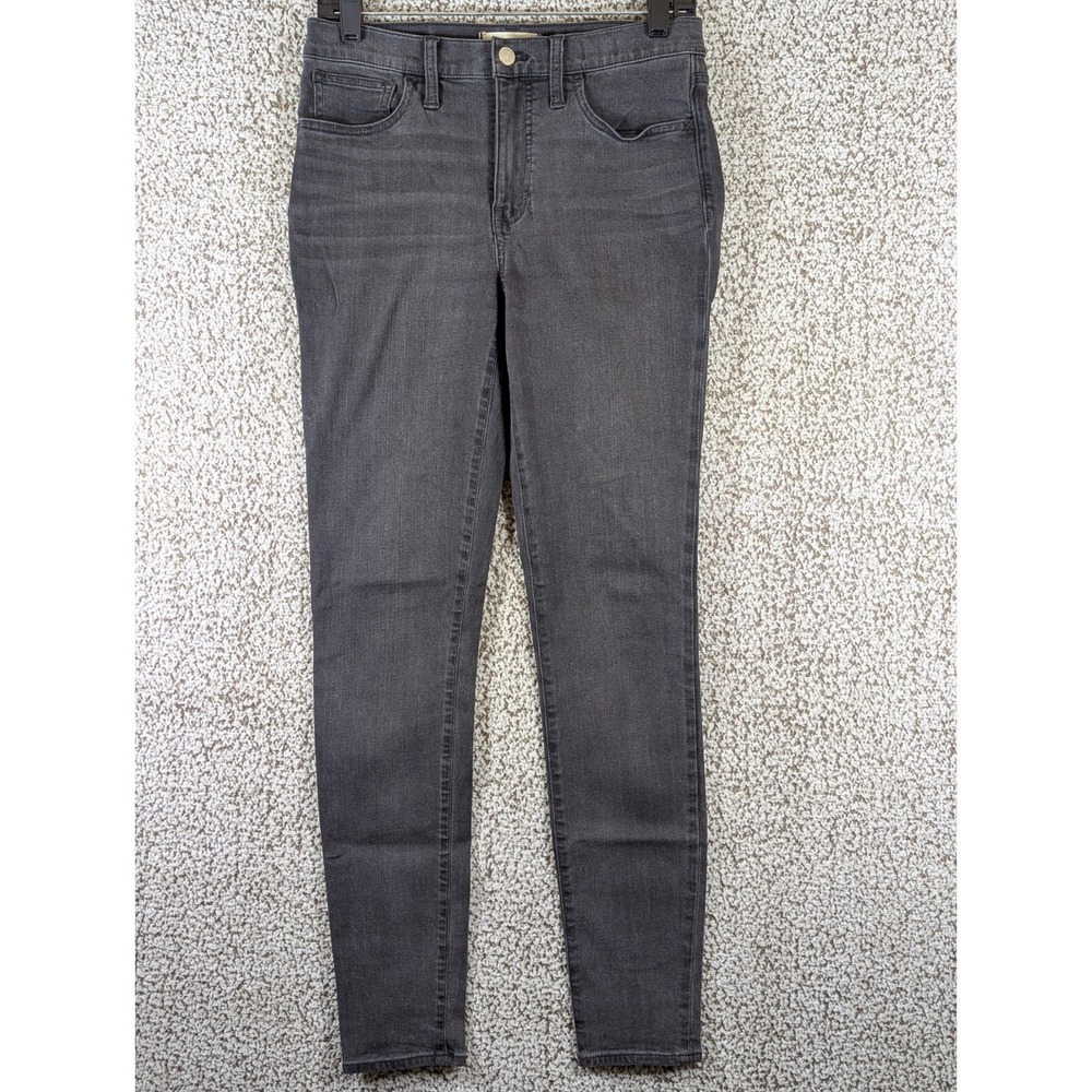 Madewell‎ Roadtripper Jeans Women's 28x29.5 (Tag 28T) Charcoal Black